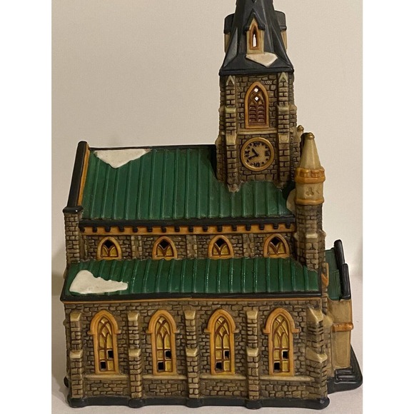 Heartland Valley Village Lighted Church 1997 Limited Ed. Light Cord Incl NO BOX - Picture 5 of 12